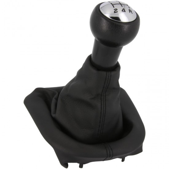 Nuca si manson schimbator manual 5 trepte negru pentru Peugeot 406 din 1995-2005, 207 din 2006-2015, 308 din 2007-2015, 307 din 2001-2009, 407 din 2004-2011, 807, 607