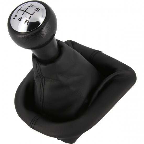 Nuca si manson schimbator manual 5 trepte negru pentru Peugeot 406 din 1995-2005, 207 din 2006-2015, 308 din 2007-2015, 307 din 2001-2009, 407 din 2004-2011, 807, 607