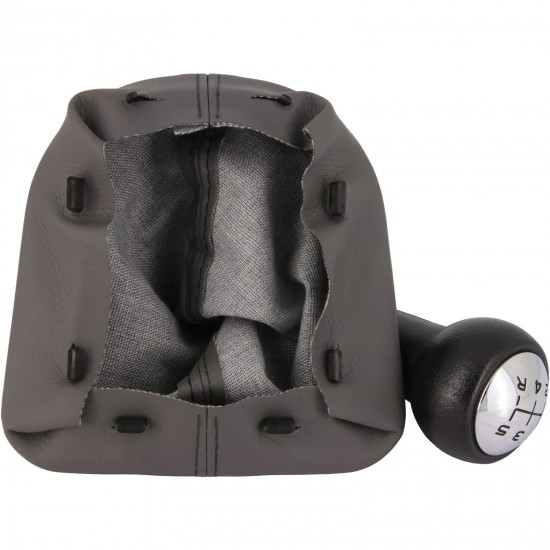 Nuca si manson schimbator manual 5 trepte gri pentru Citroen C4 din 2014-2020, C3 din 2002-2017, Xsara din 1996-2006, C5 2001-2017