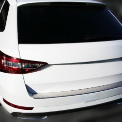 Ornament protectie bara spate/portbagaj mat SKODA Superb  3 Combi/Break, 2015-prezent