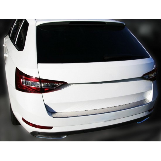 Ornament protectie bara spate/portbagaj mat SKODA Superb  3 Combi/Break, 2015-prezent