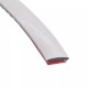 Rola banda gri premium autoadeziva pentru decor, auto 5m x 25mm
