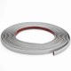 Rola Banda decorativă gri premium autoadezivă pentru decor 5m x 30mm, rezistentă la umezeală