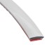 Rola Banda decorativă gri premium autoadezivă pentru decor 5m x 30mm, rezistentă la umezeală