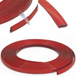 Rola banda rosie premium autoadeziva pentru decor, auto 5m x 25mm