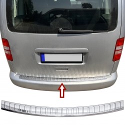 Ornament protectie bara spate/portbagaj Crom Volkswagen Caddy 3 Tip 2K 2C 2003-2015